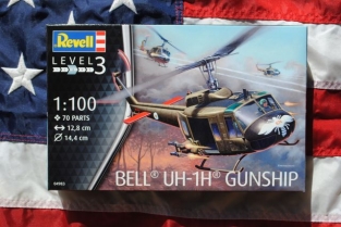 Revell 04983 BELL UH-1H GUNSHIP